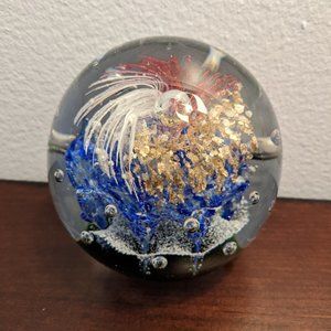 5" Vintage Hand Blown Paper Weights by  Dynasty Gallery GREAT OFFICE GIFTS!